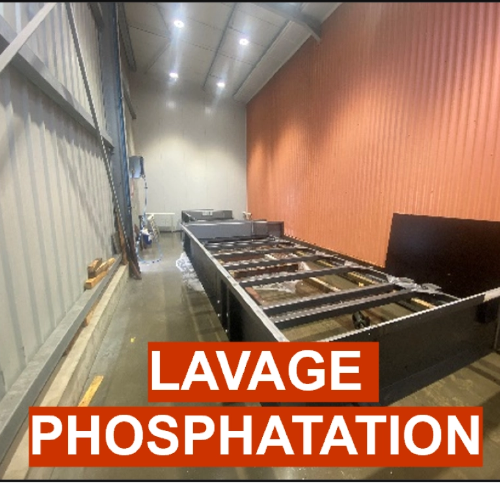 Lavage et phosphatation